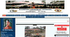 Desktop Screenshot of damphuhss.edu.bt